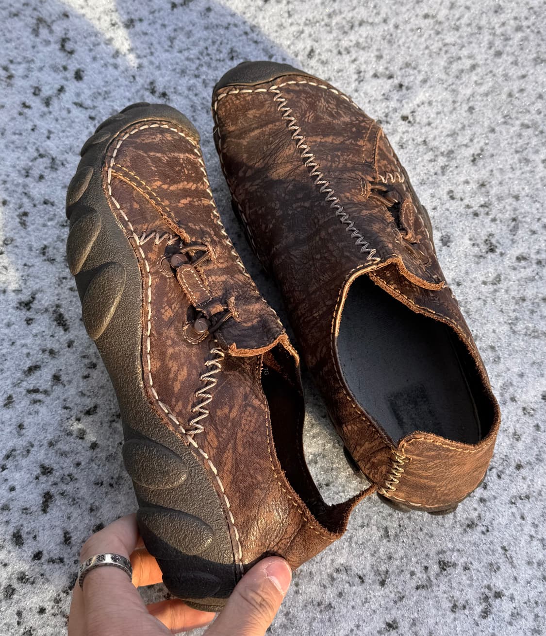 클락스 액티브 에어 마모 스피릿 레더슈즈 상품이미지1