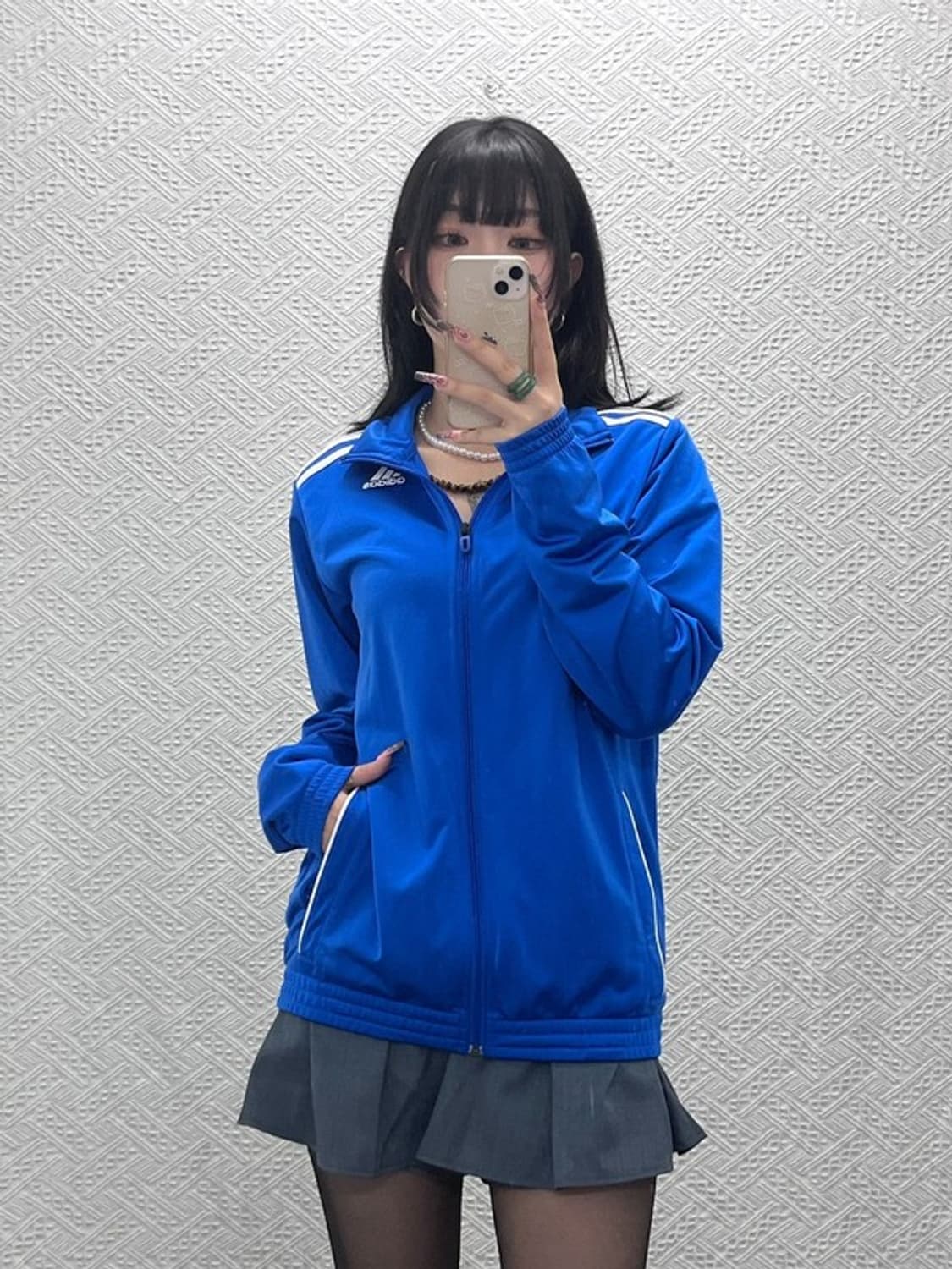 아디다스 올드스쿨 레트로 빈티지 져지 집업 100 C11711 상품이미지1
