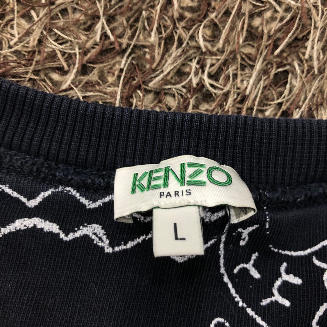 겐조 패턴 로고 맨투맨 스웻셔츠 상품이미지4