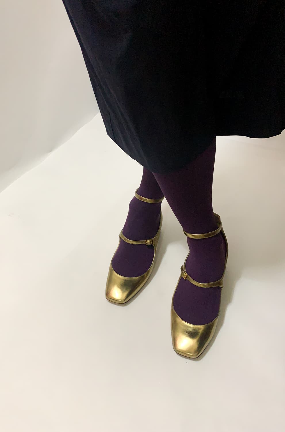 JIMMY CHOO 지미추 윌버 골드 메리제인 슈즈 EU37 상품이미지4