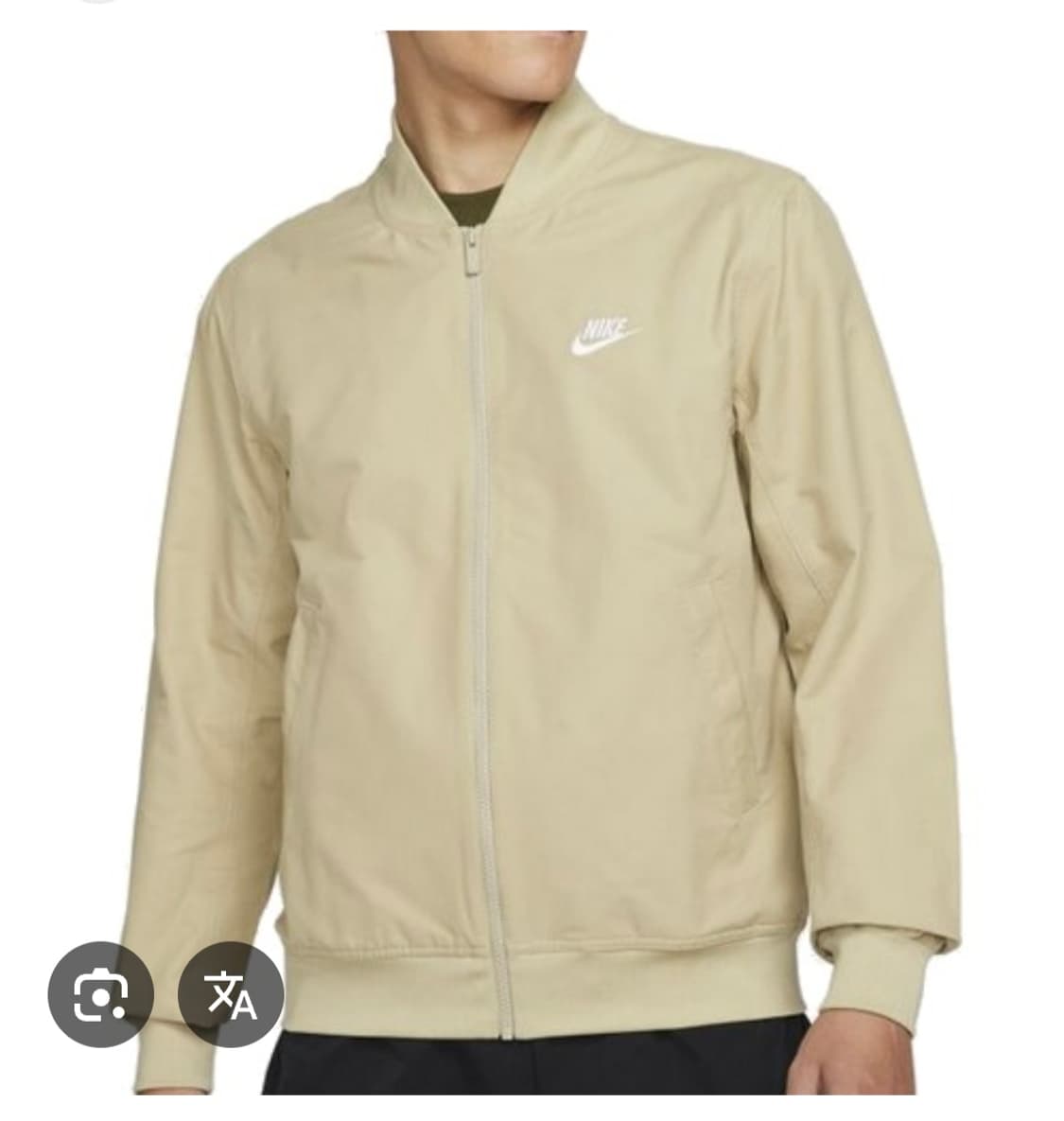 (22년) 나이키 클럽 우븐 봄버 블루종 점퍼 2XL (110) 상품이미지1