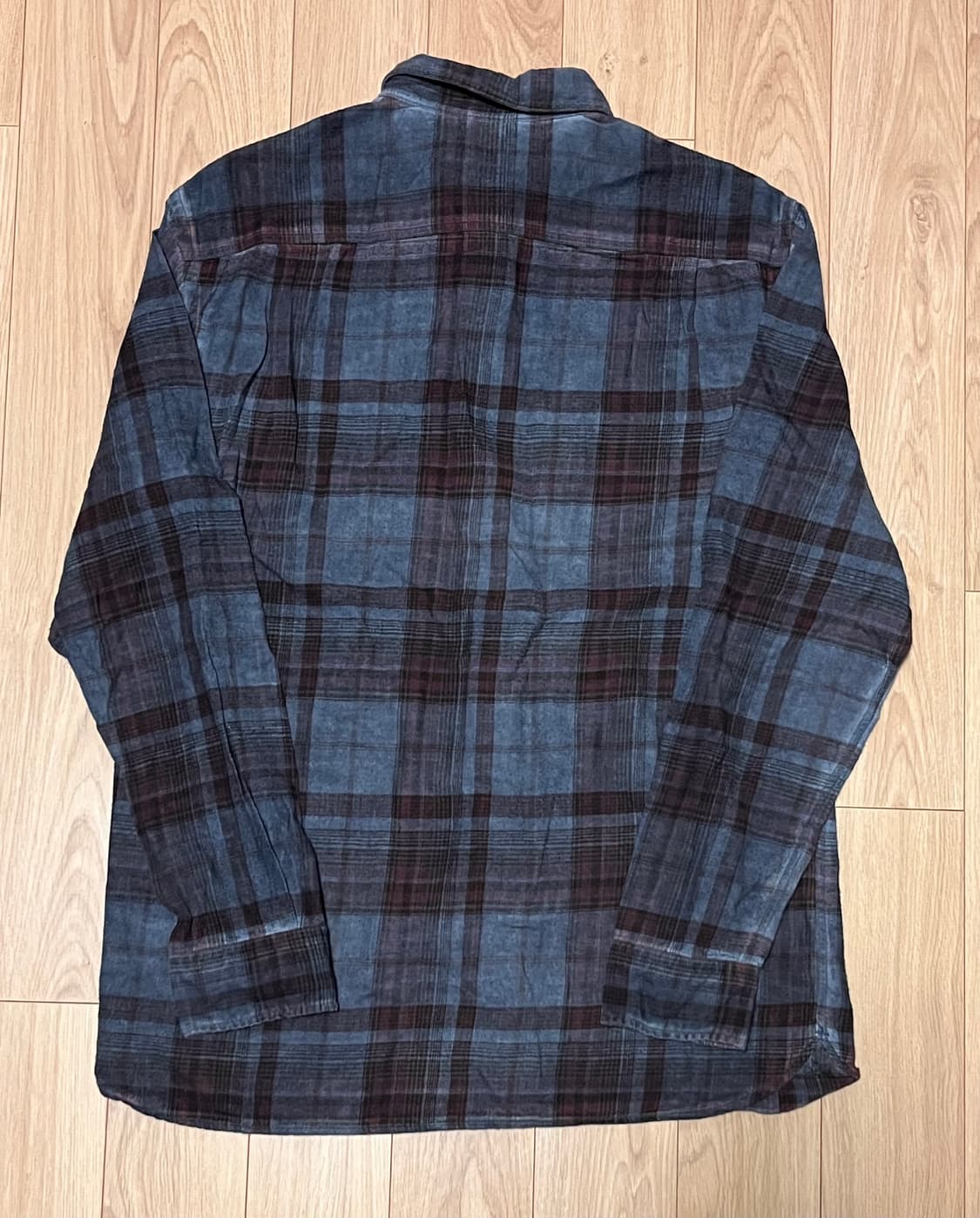 시리즈 Series 루즈핏 체크 셔츠 100 상품이미지2