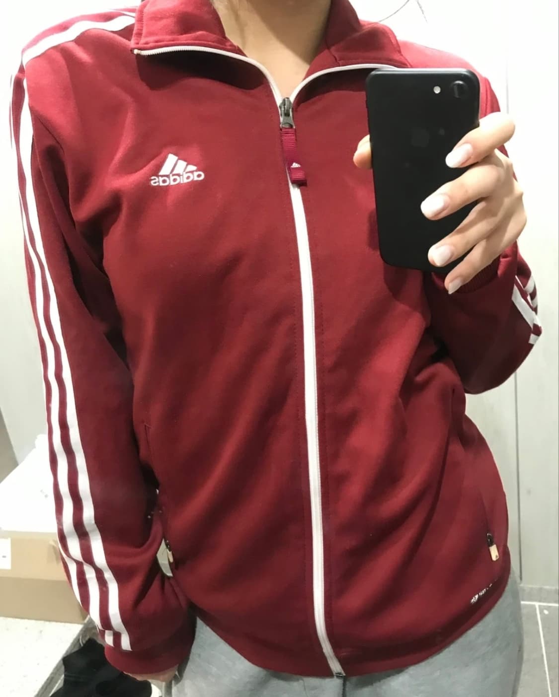 아디다스 버건디 져지 상품이미지1