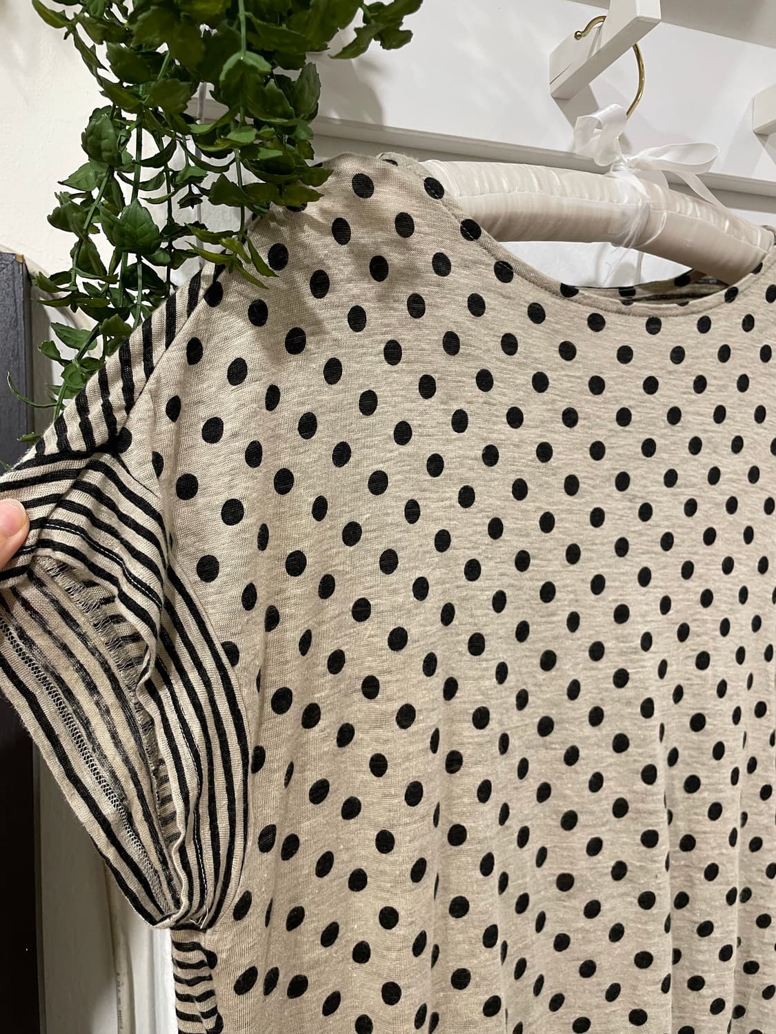 dot&stripe blouse 상품이미지7