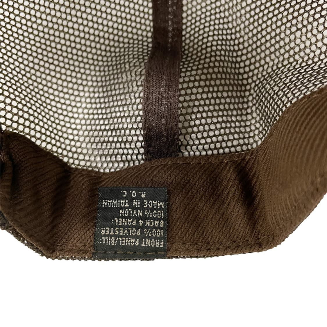 스투시 스컬 로고 메쉬캡 브라운/골드 상품이미지4