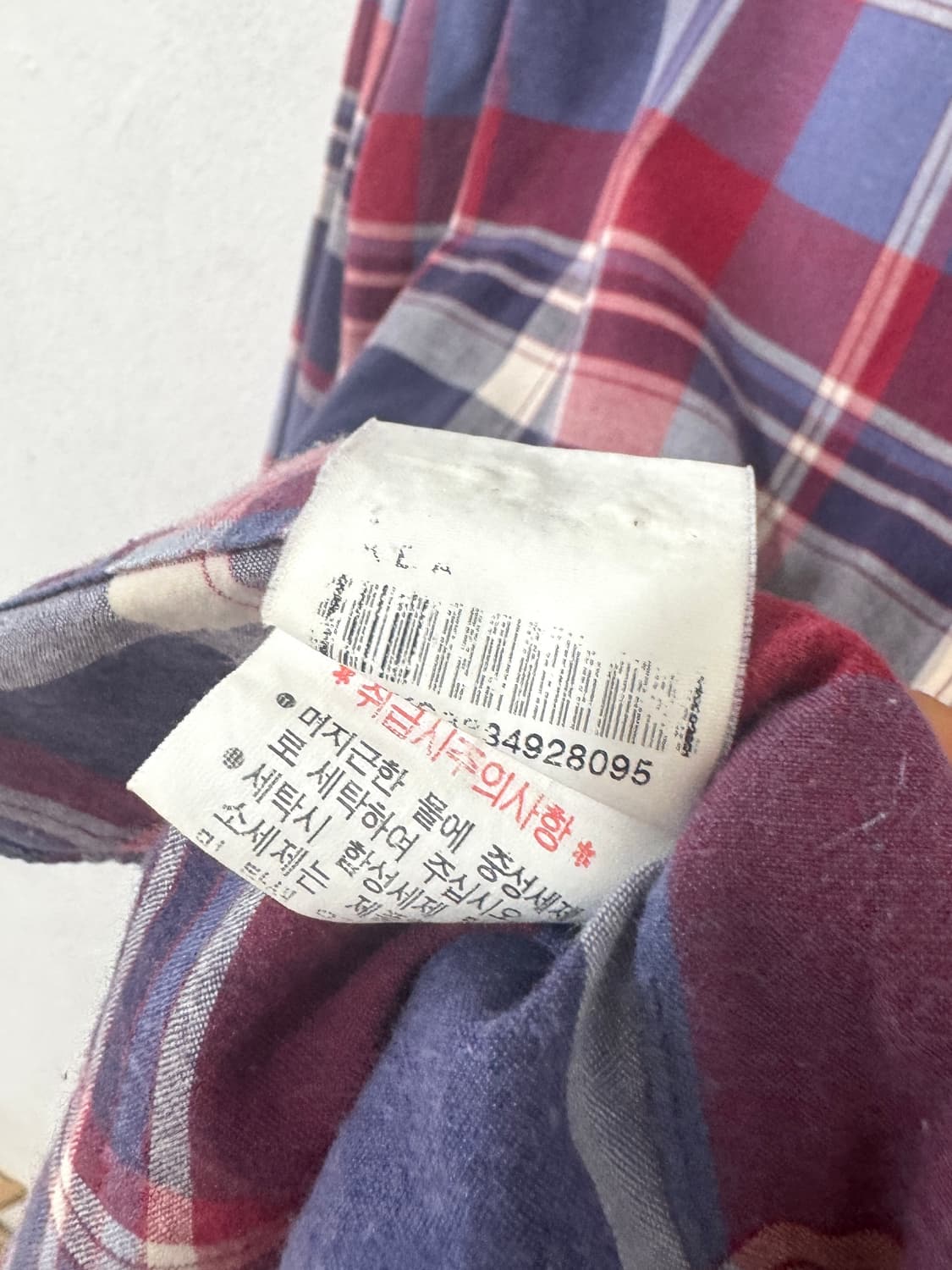 폴로 체크 셔츠 상품이미지6