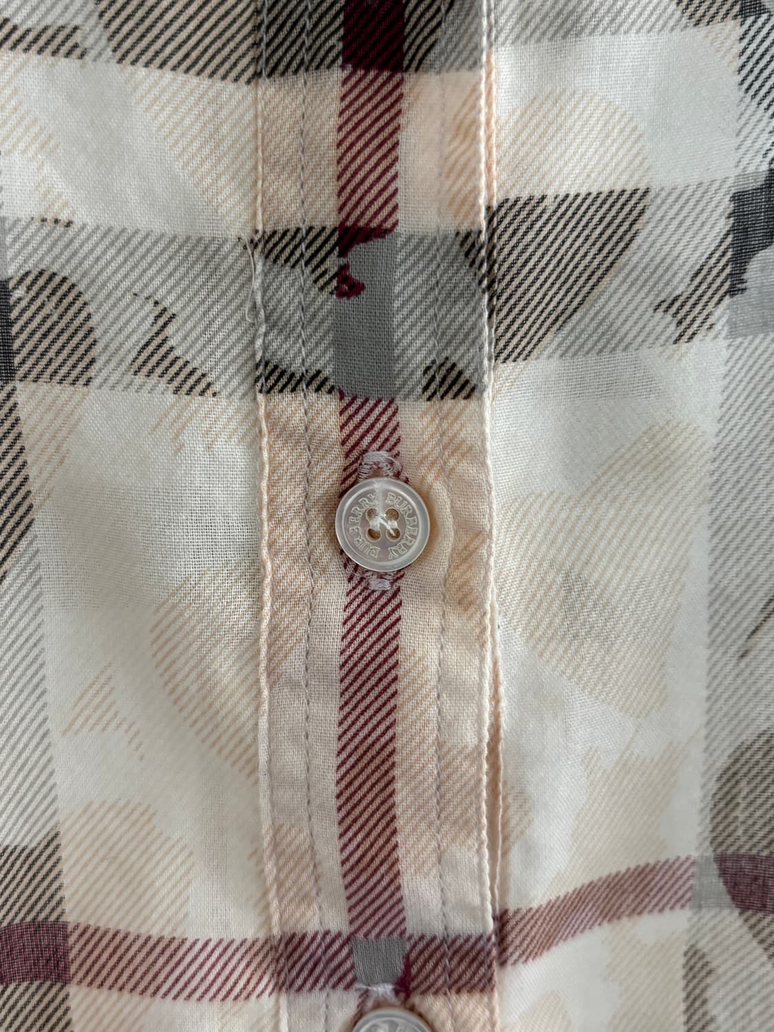 Burberry 버버리 브릿 하트패턴 코튼 셔츠 블라우스 상품이미지10