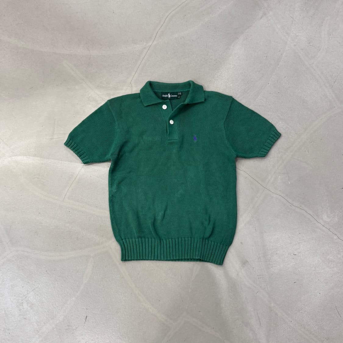 폴로 반팔 니트 L 상품이미지1