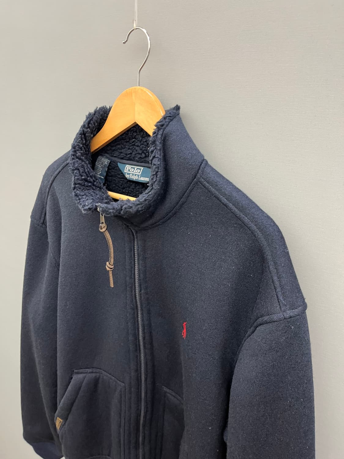 폴로 랄프로렌 폴리 집업 자켓 후리스안감 상품이미지3