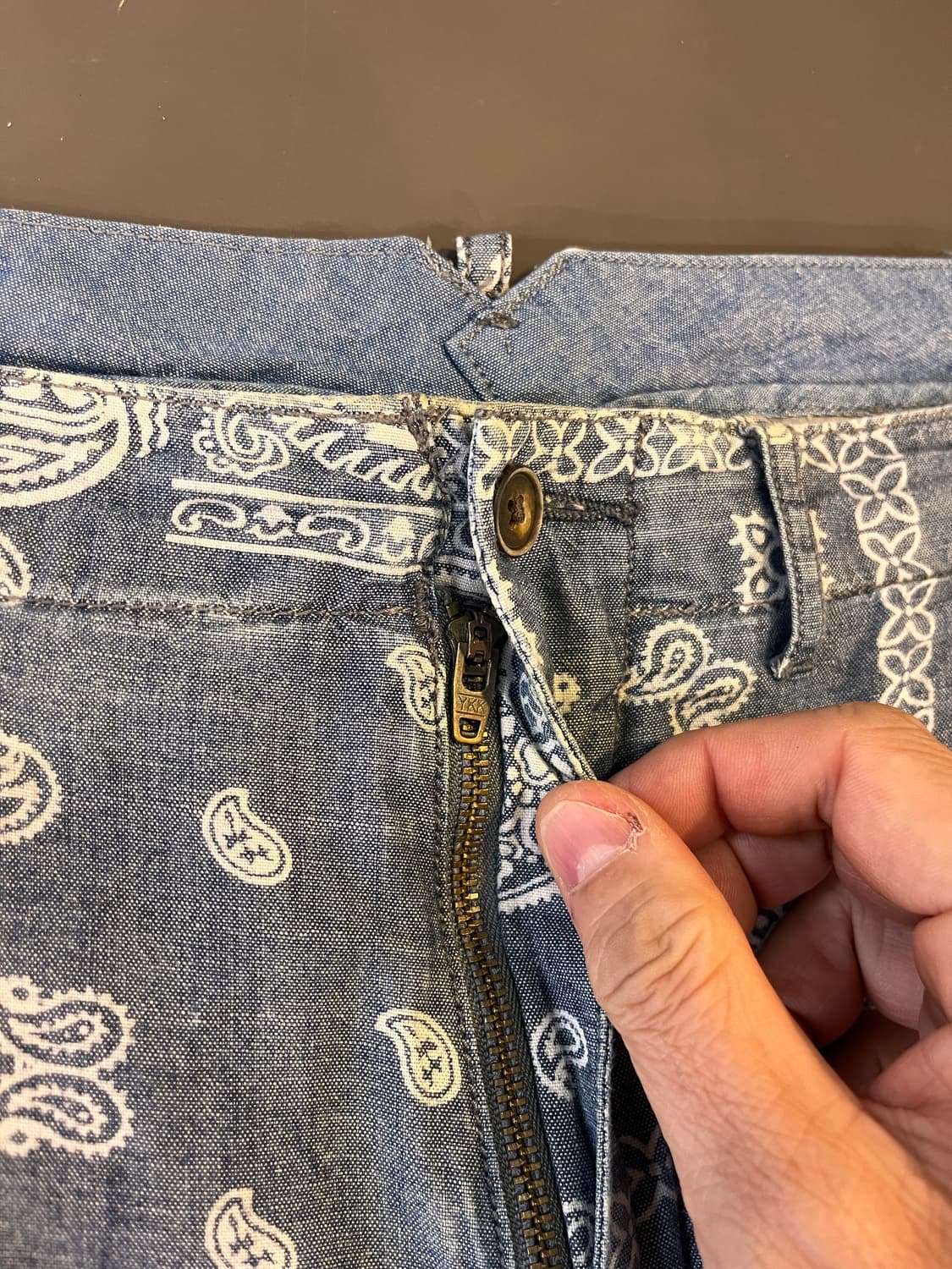 폴로 랄프로렌 페이즐리 코튼 쇼츠 34 상품이미지7