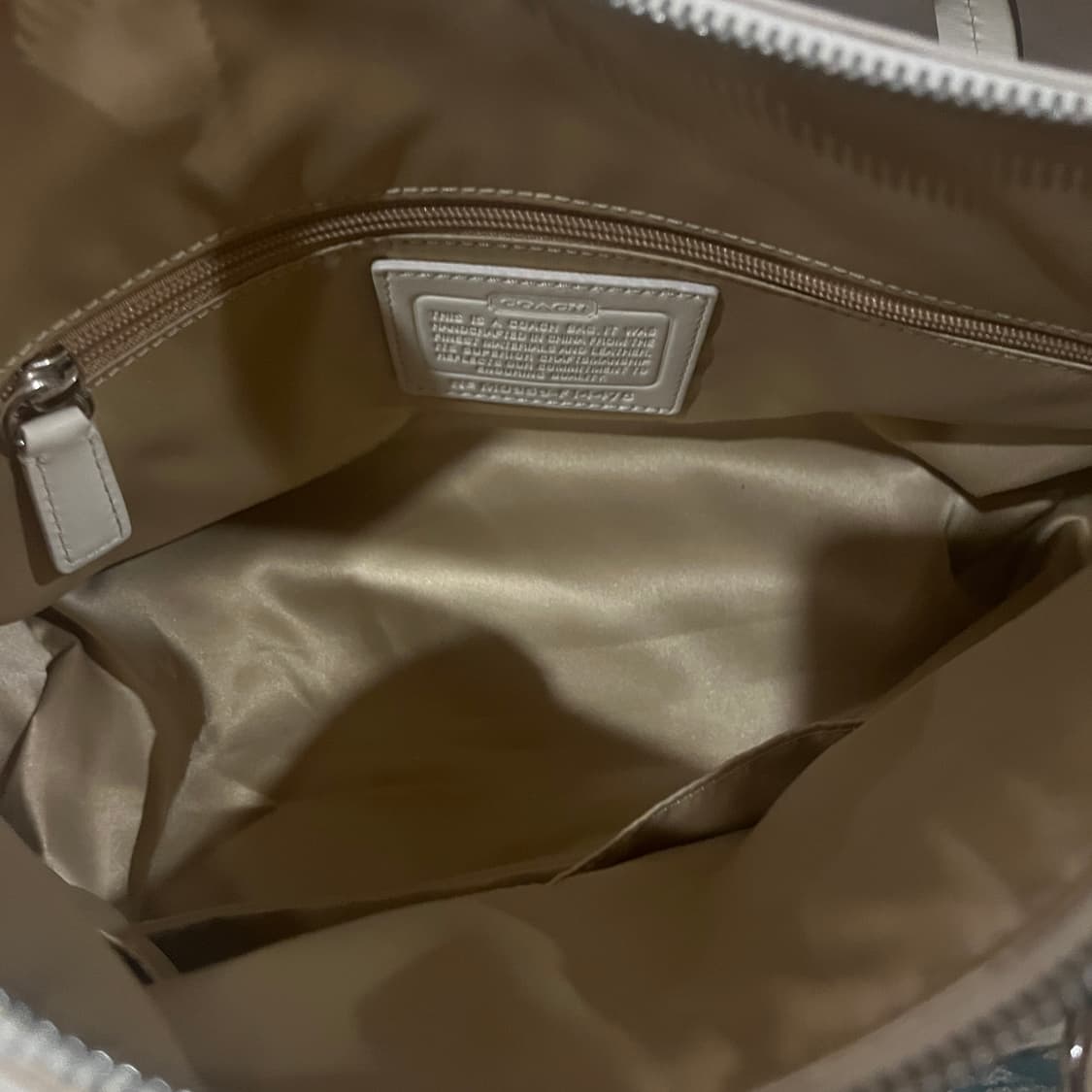 코치 블루 토트백 숄더백 coach vintage 갸루백 상품이미지5