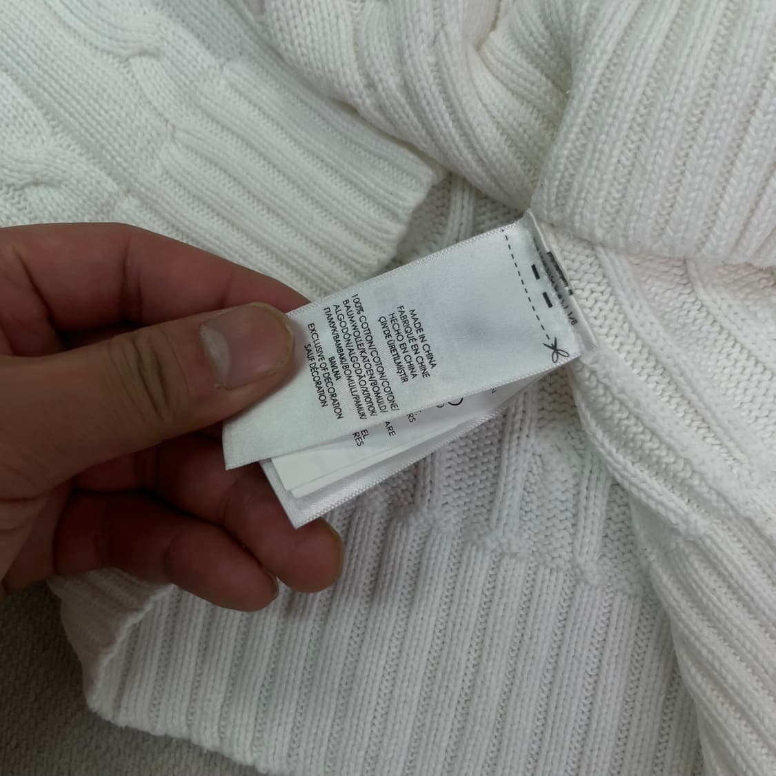 95 폴로 랄프로렌 꽈배기 니트 상품이미지6