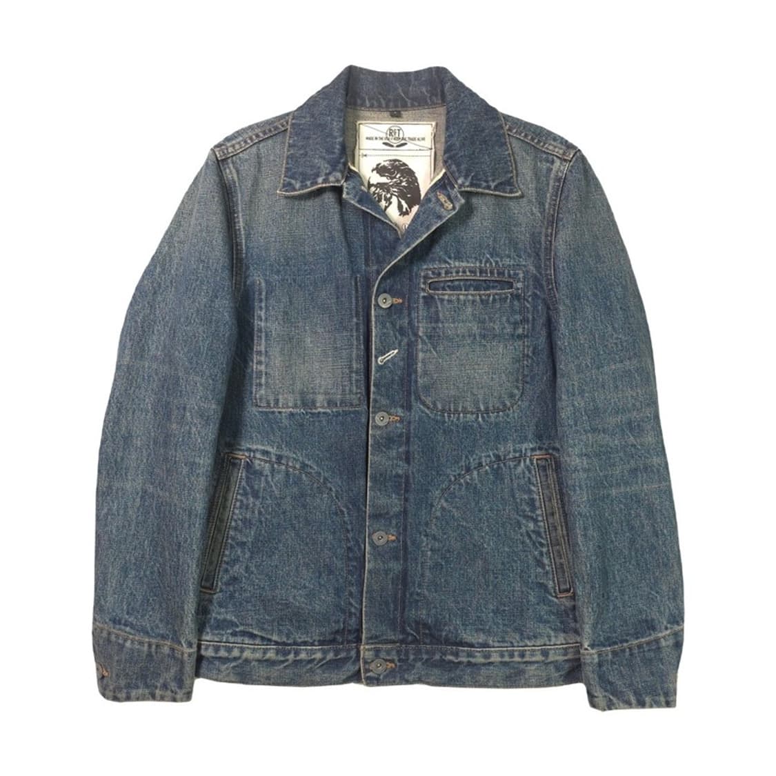 로그테리토리 서플라이 데님 자켓 USA 메이드 S 상품이미지1