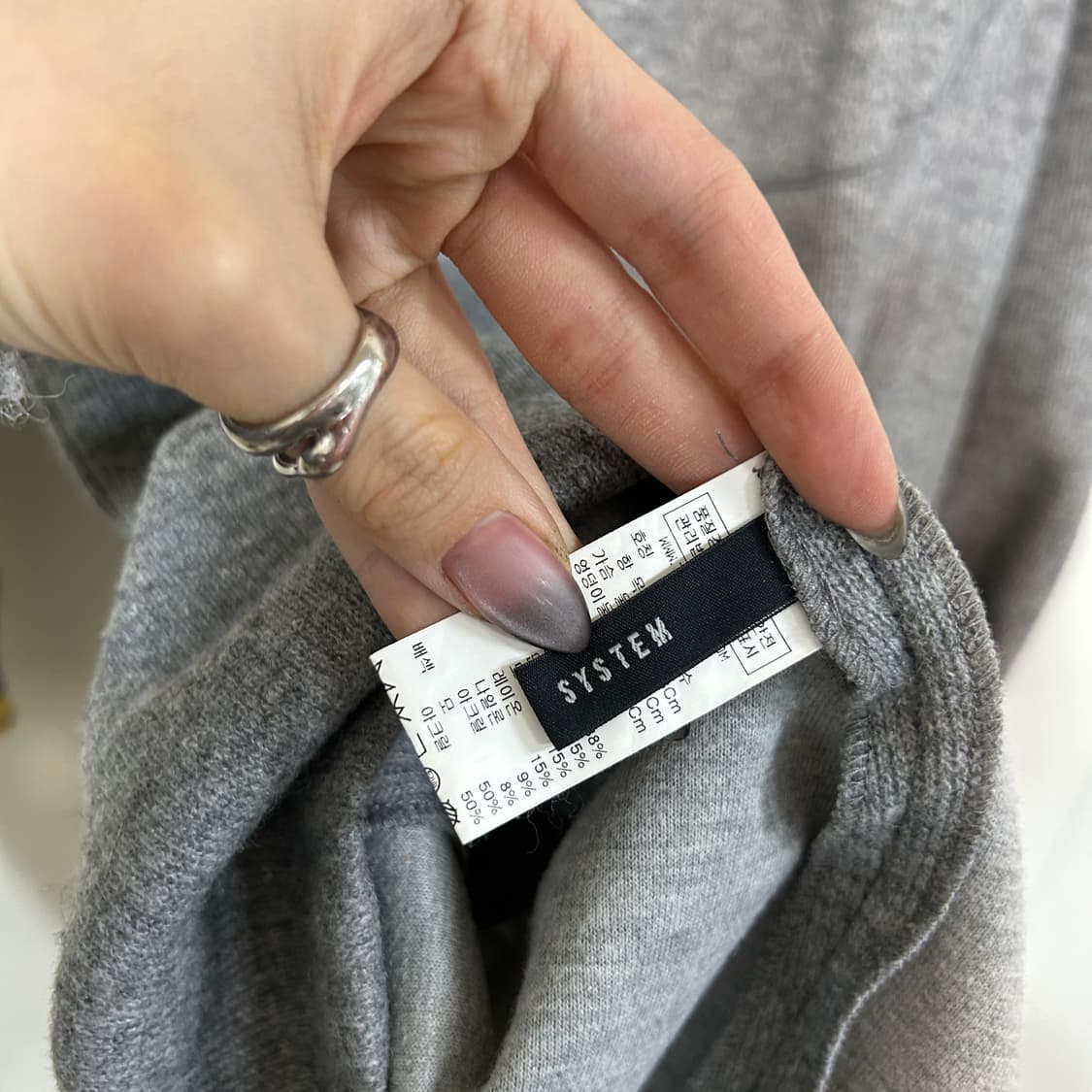 한섬 시스템 니트 원피스 66  상품이미지3