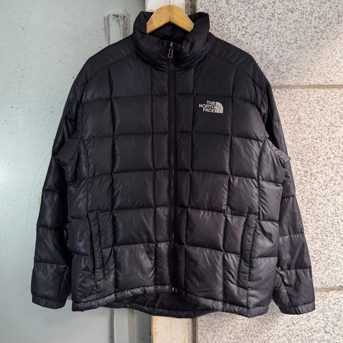 노스페이스 600 퀼팅 블럭 패딩 상품이미지2