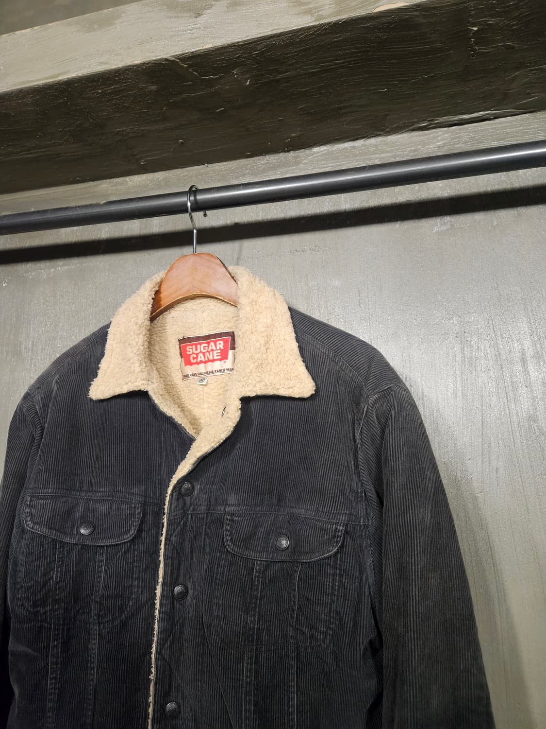 슈가케인 코듀로이 쉐르파 트러커 자켓 상품이미지3