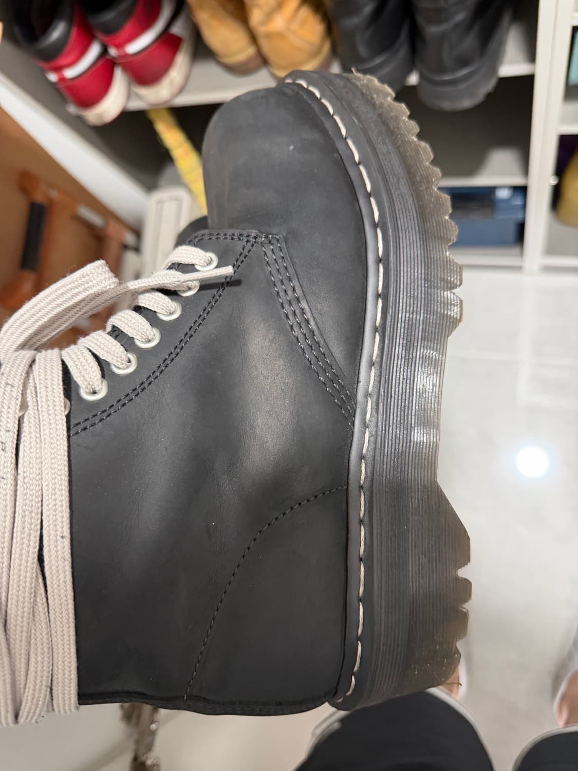 릭오웬스 닥터마틴 스틸토 270 상품이미지3