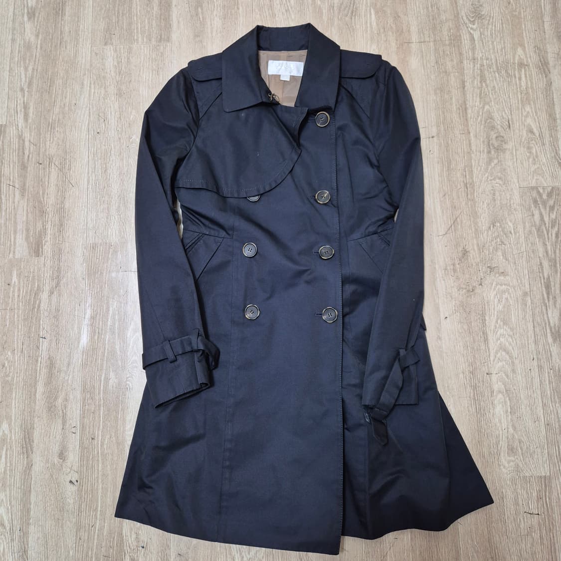 질스튜어트 뉴욕 여성 더블 트렌치코트 상품이미지1