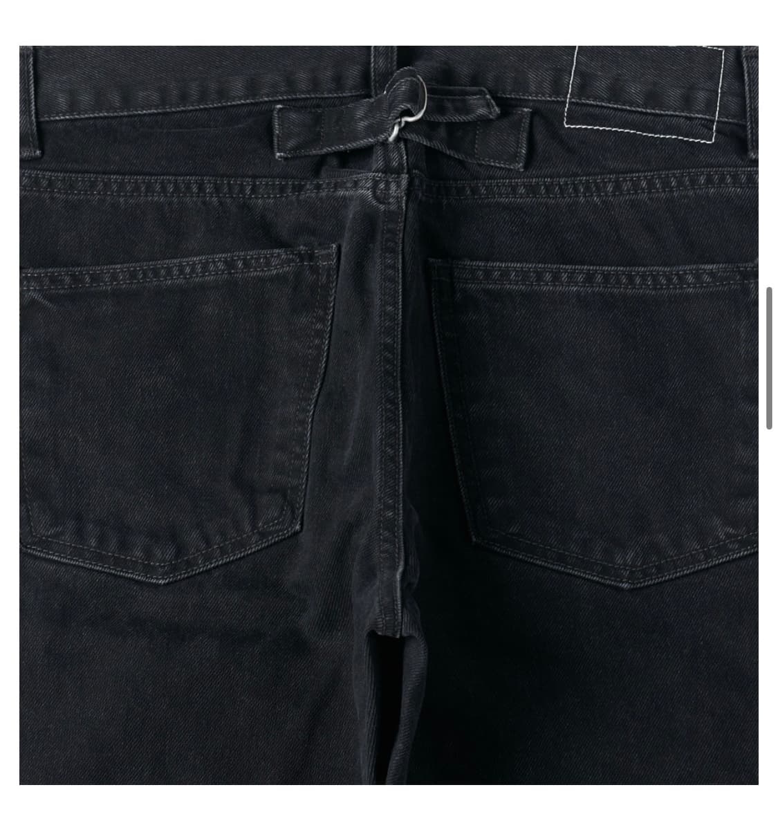 1947 Cinch Back Black Faded Denim [2] 상품이미지1