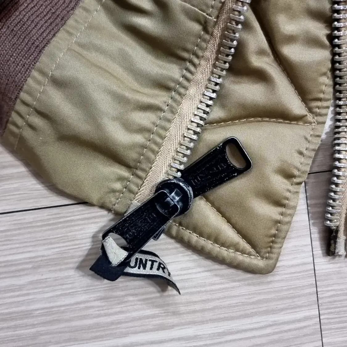 미제 made in usa hope사 카키색 MA-1 항공 점퍼(100) 상품이미지4