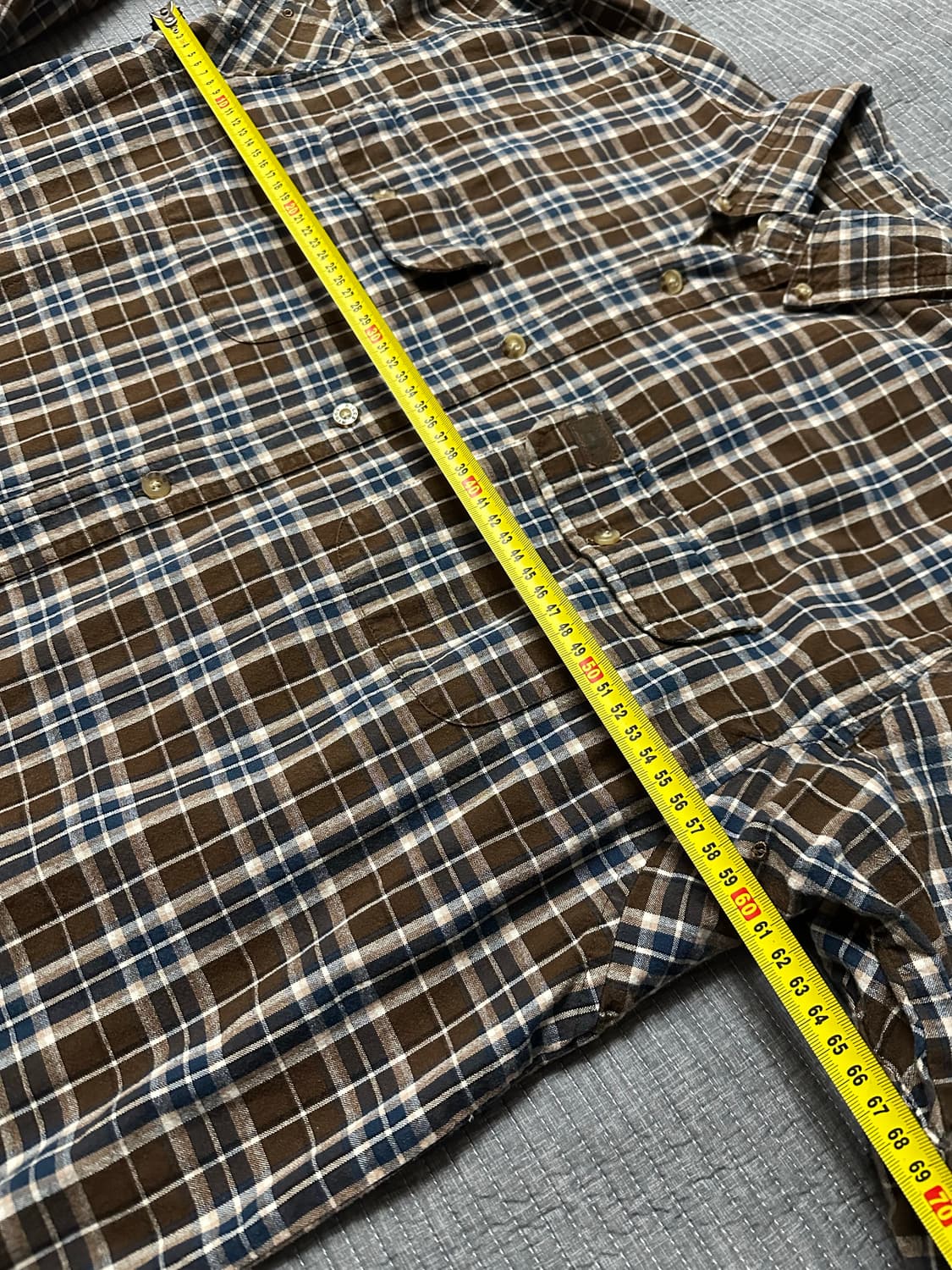 빅사이즈 랭글러 체크셔츠 상품이미지4