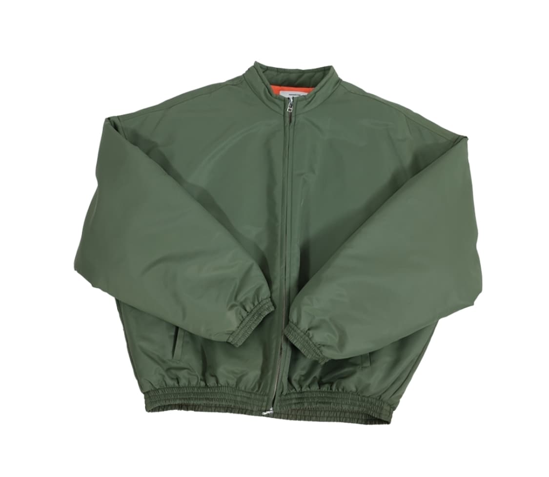 논노드 러스터 봄버 재패니스 새틴 카키 사틴 상품이미지1