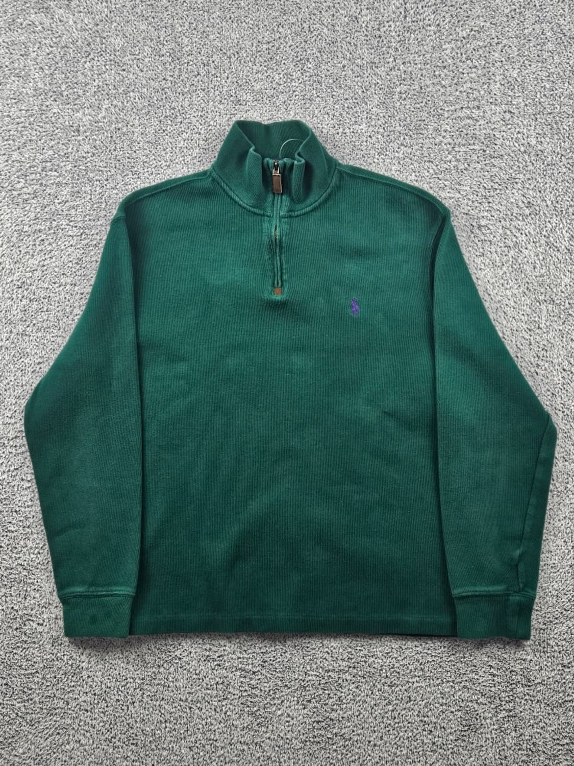 폴로랄프로렌 코튼 하이 넥 하프 집업 니트 ( M ) / 10822 상품이미지2