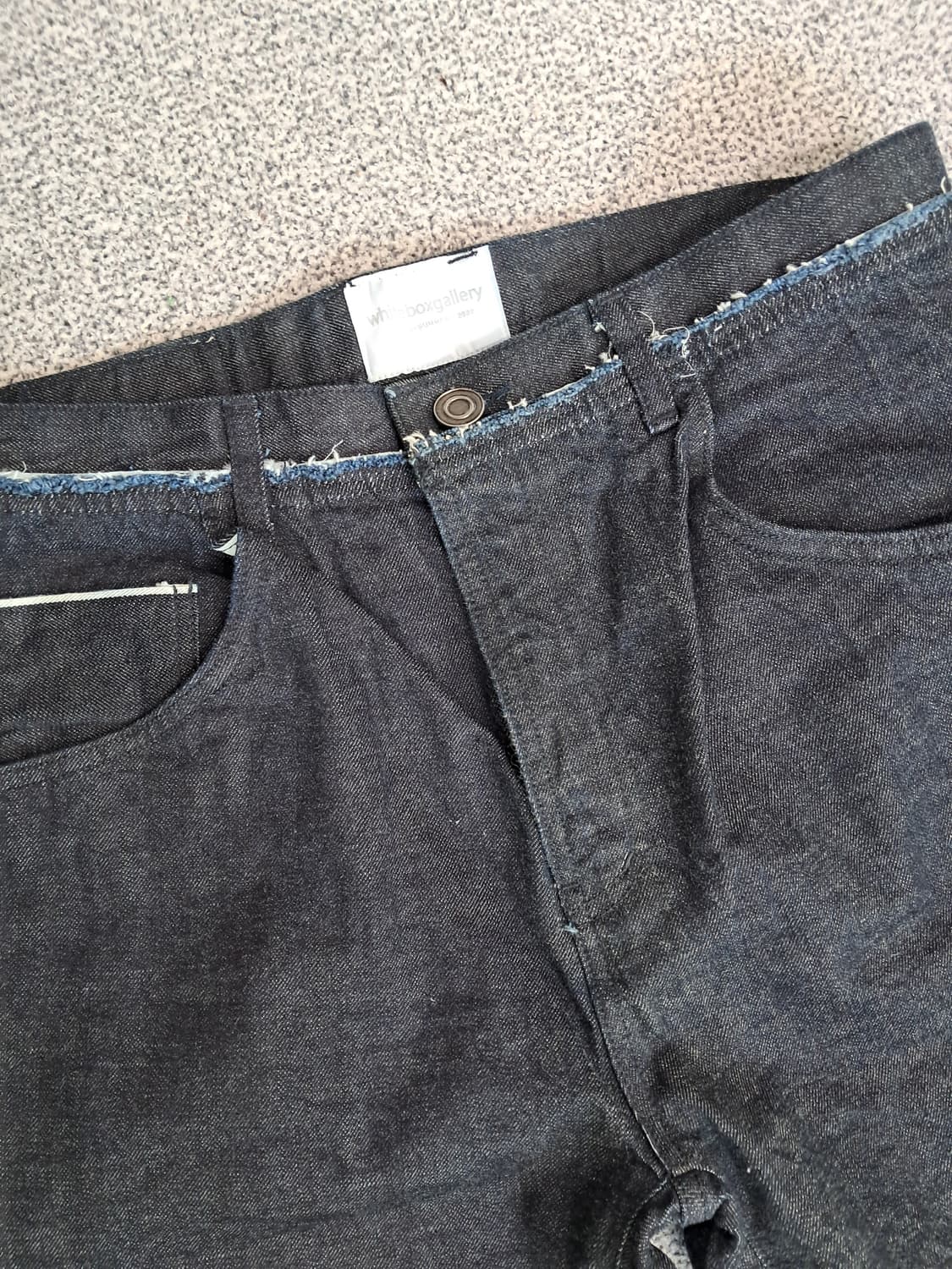 화이트박스갤러리 인디고팬츠 상품이미지5