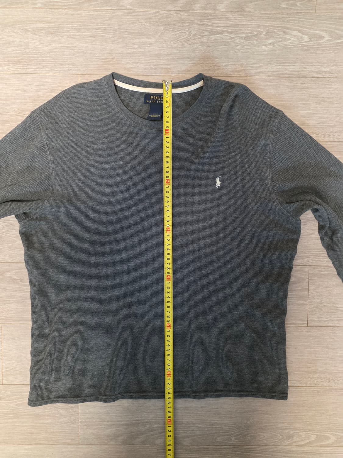 폴로 Cotten Standard Fit 니트 Dark Grey L/G
 상품이미지6