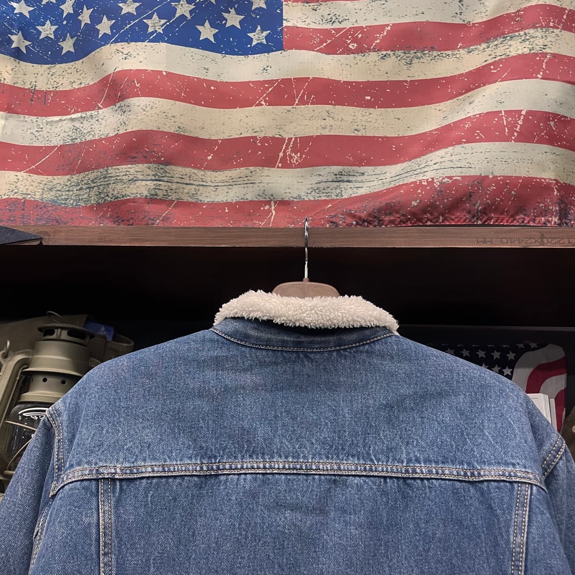 리바이스 타입 3 쉐르파 진청 데님 트러커 자켓 상품이미지4