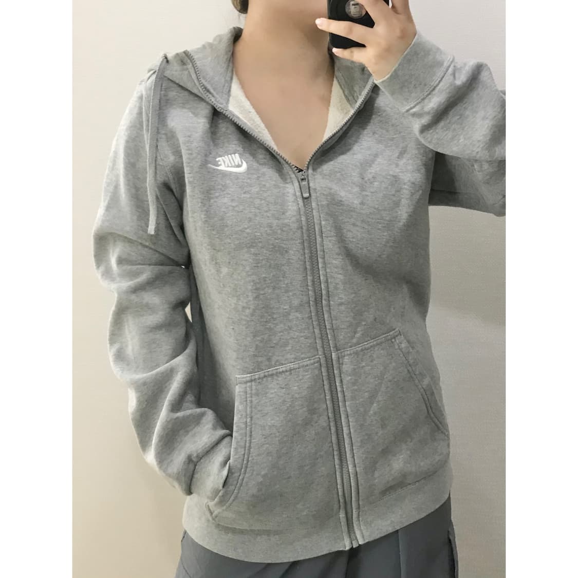 나이키 회색 후드집업 L 상품이미지1