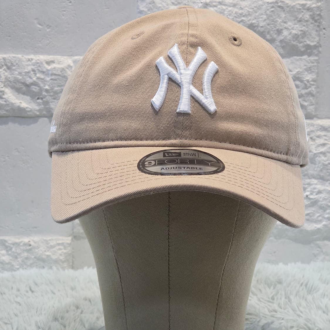 M1-7:뉴에라 9FORTY뉴욕 양키스 베이지 볼캡(FREE 55-59) 상품이미지2