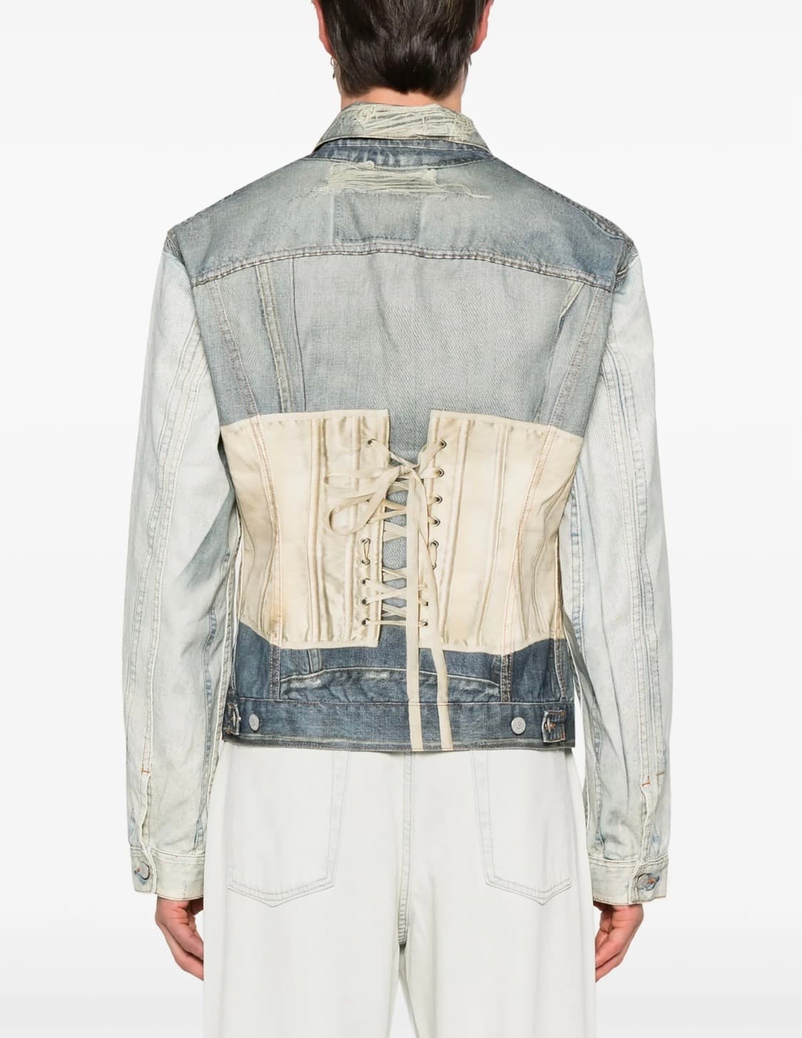 [Acne Studios]아크네 트롱프뢰유 프린트 데님 재킷 48 상품이미지9