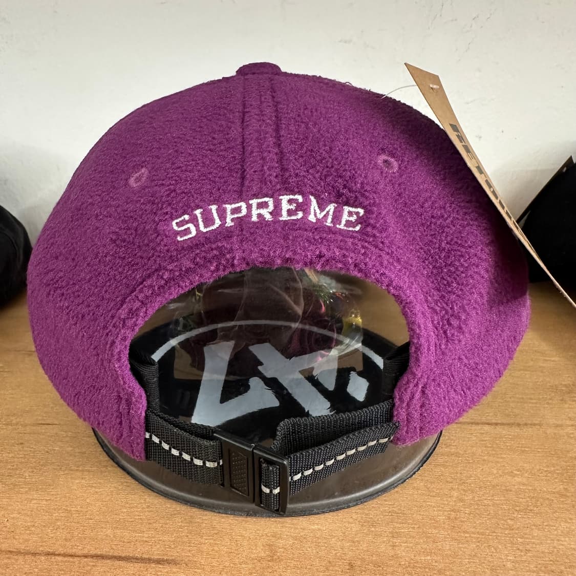 2018FW 슈프림 폴라텍 S로고 캡 상품이미지4