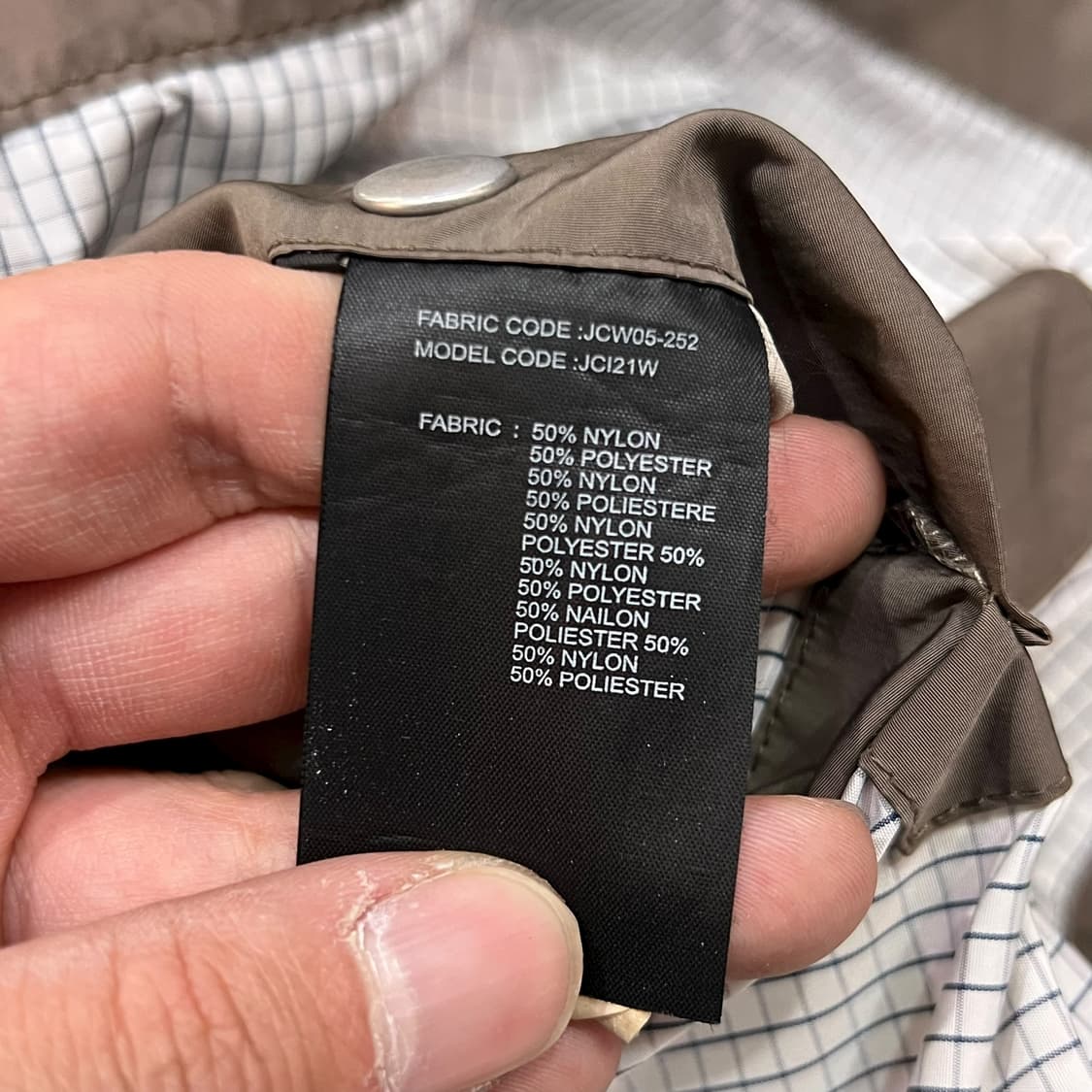  아르마니 꼴레지오니 트렌치 맥코트 y14107 상품이미지8