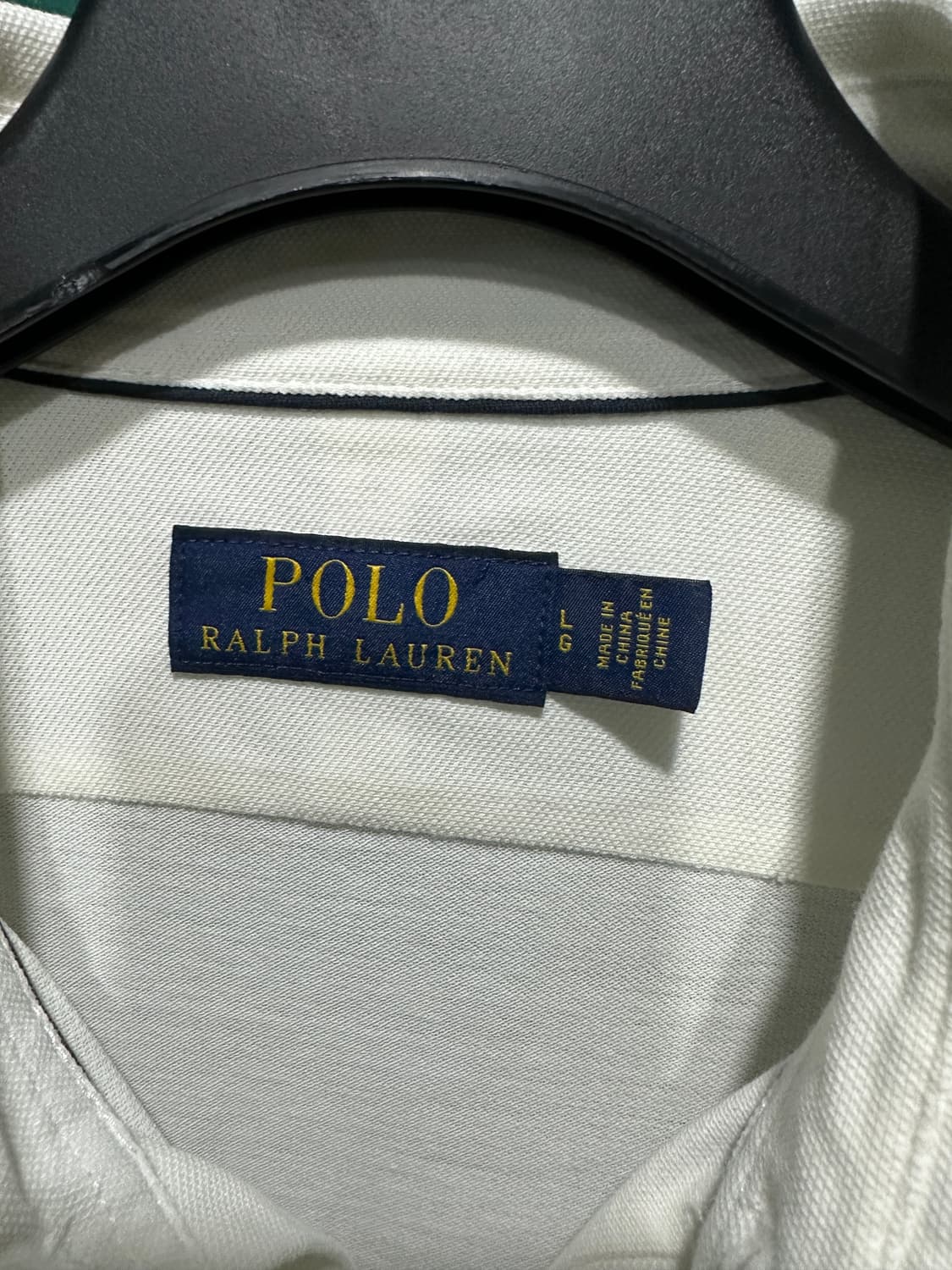 폴로 화이트 면셔츠 L 상품이미지5