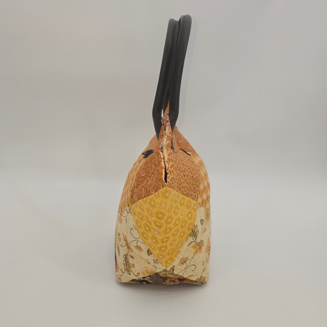 패치워크 플라워 토트백 브라운 톤 상품이미지8