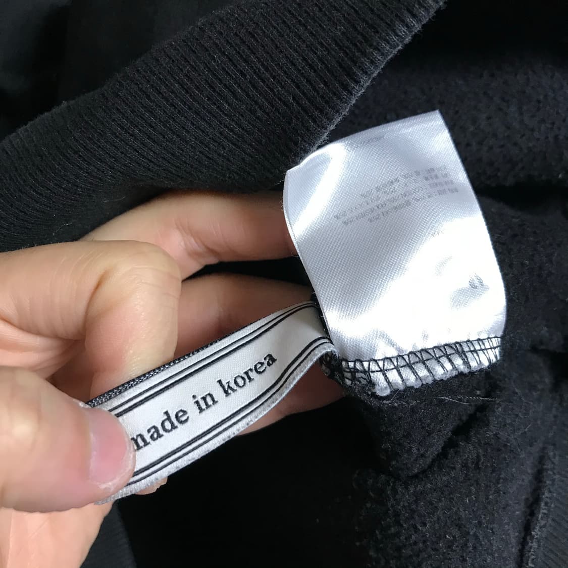 앤더슨벨 시그니처 빅로고 후드티 상품이미지4