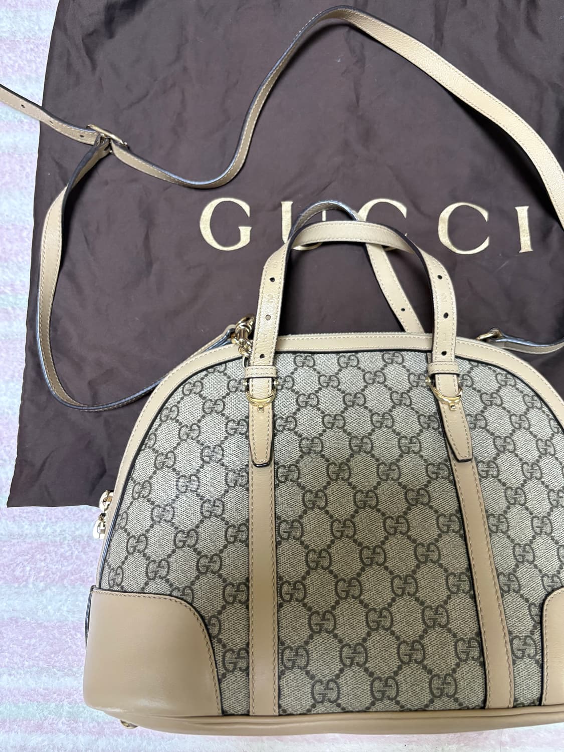 구찌 Gucci GG Supreme Dome Bag (백화점 정품) 상품이미지2
