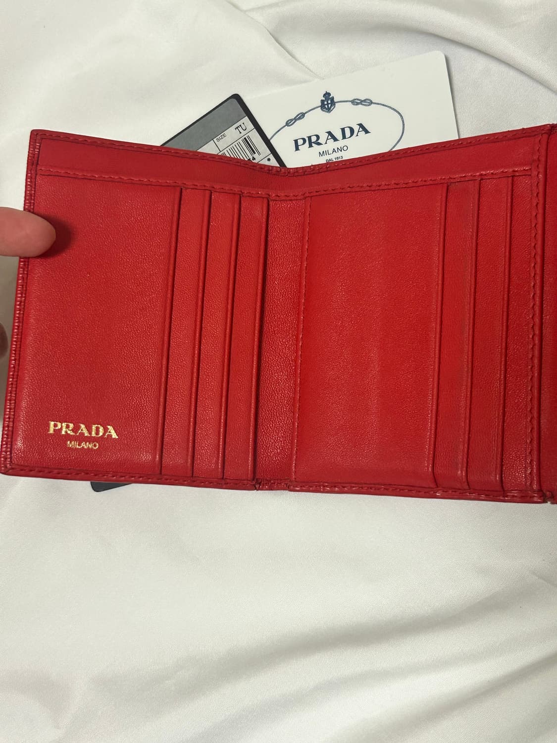 프라다 반지갑 상품이미지3