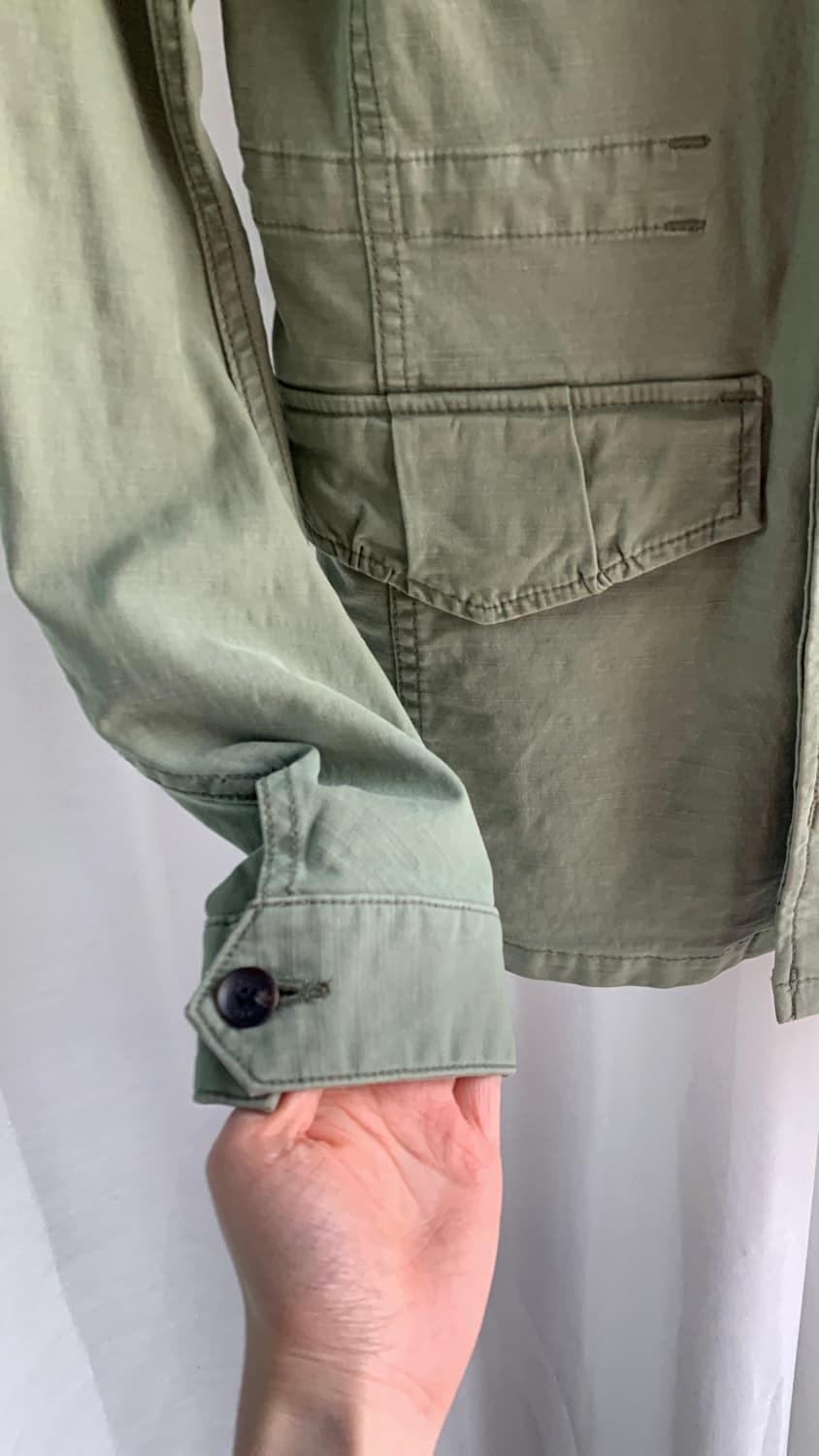 Khaki military jacket 상품이미지5