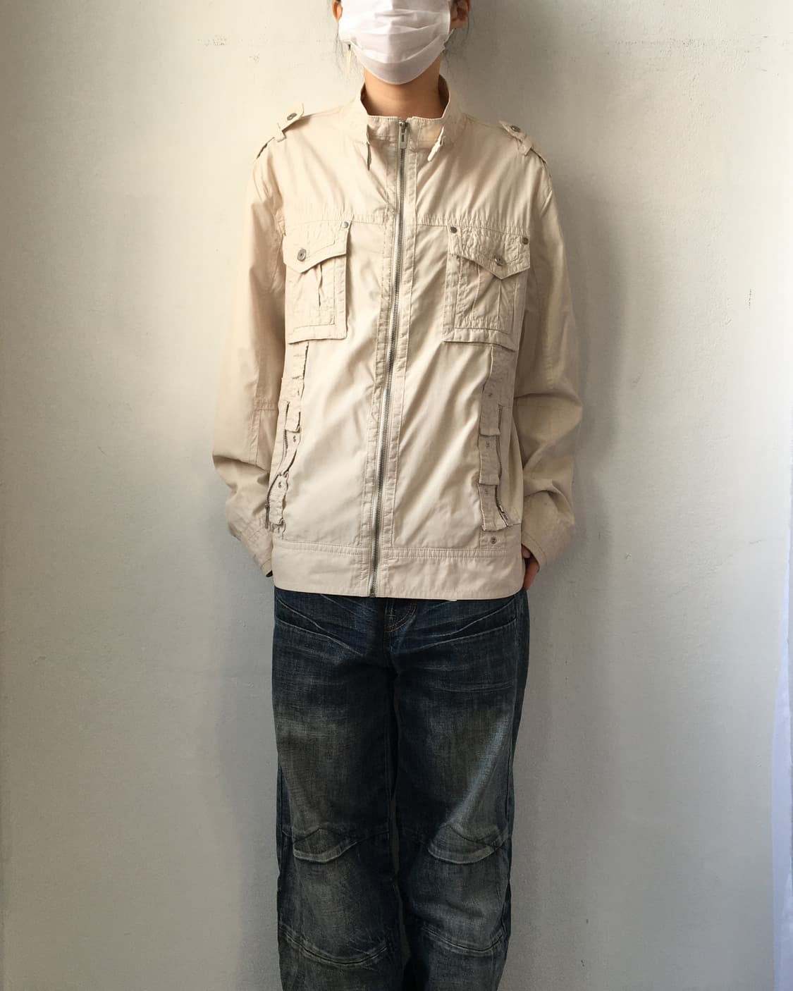 Pocket point high neck jacket 상품이미지9