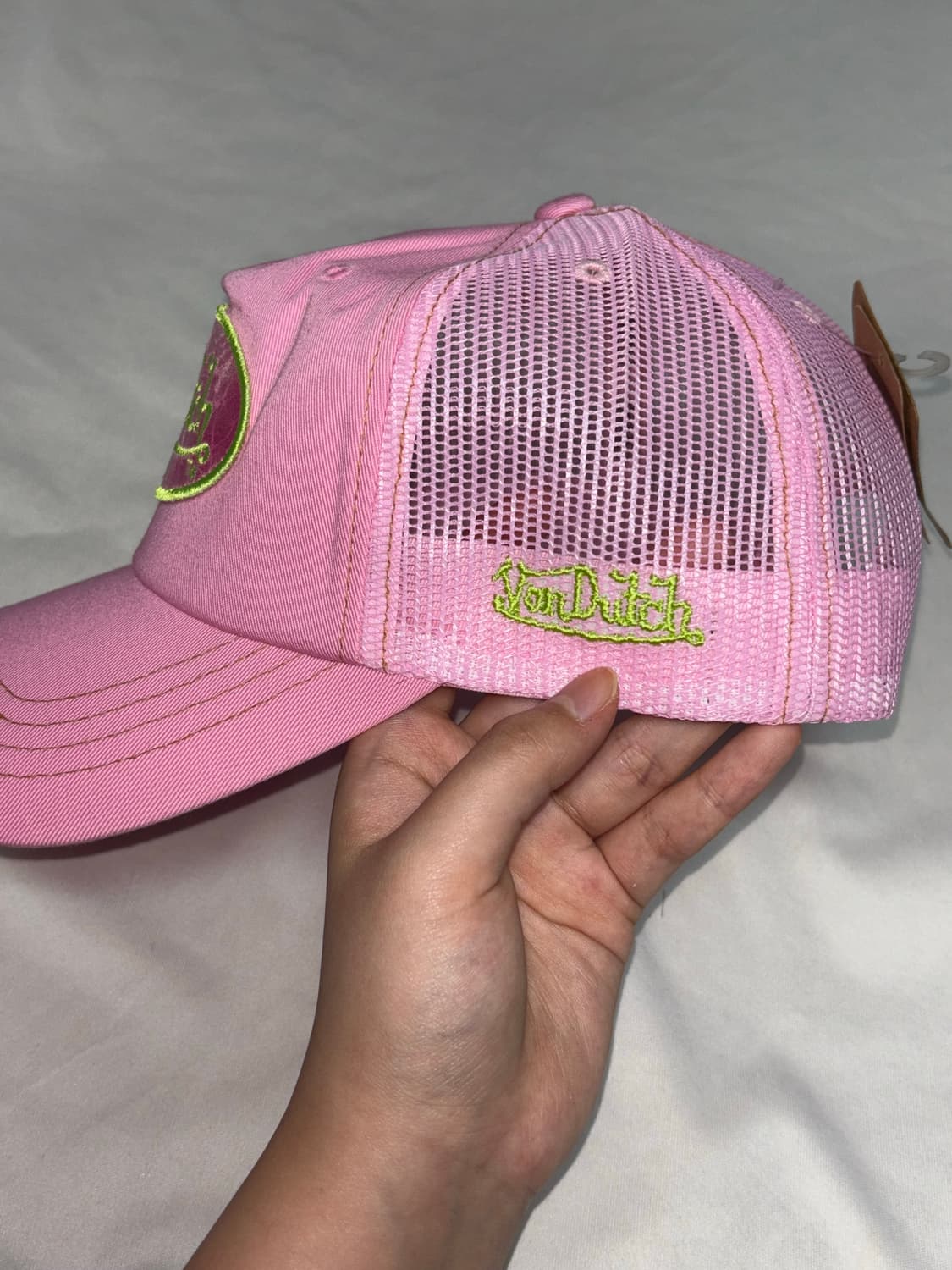 Von dutch pink mesh hat 상품이미지2