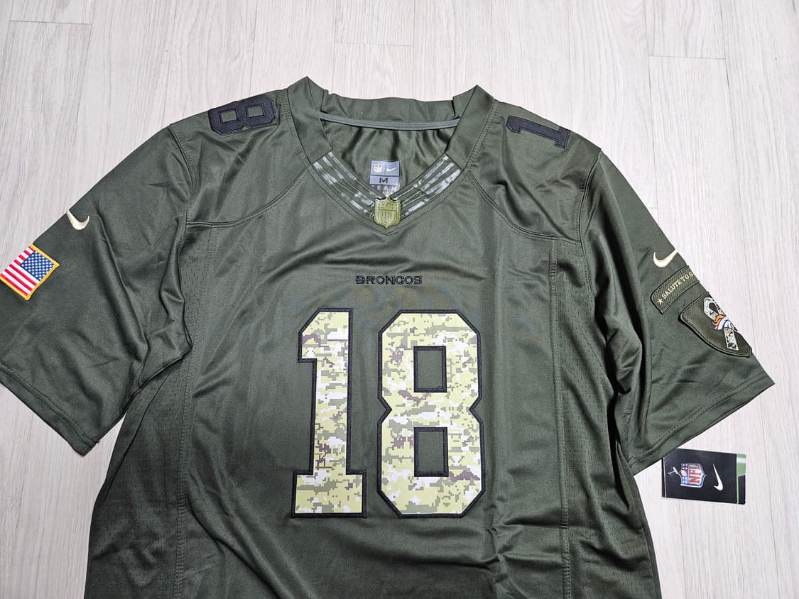 Nike NFL 풋볼 져지 밀리터리에디션 블록코어룩 상품이미지5