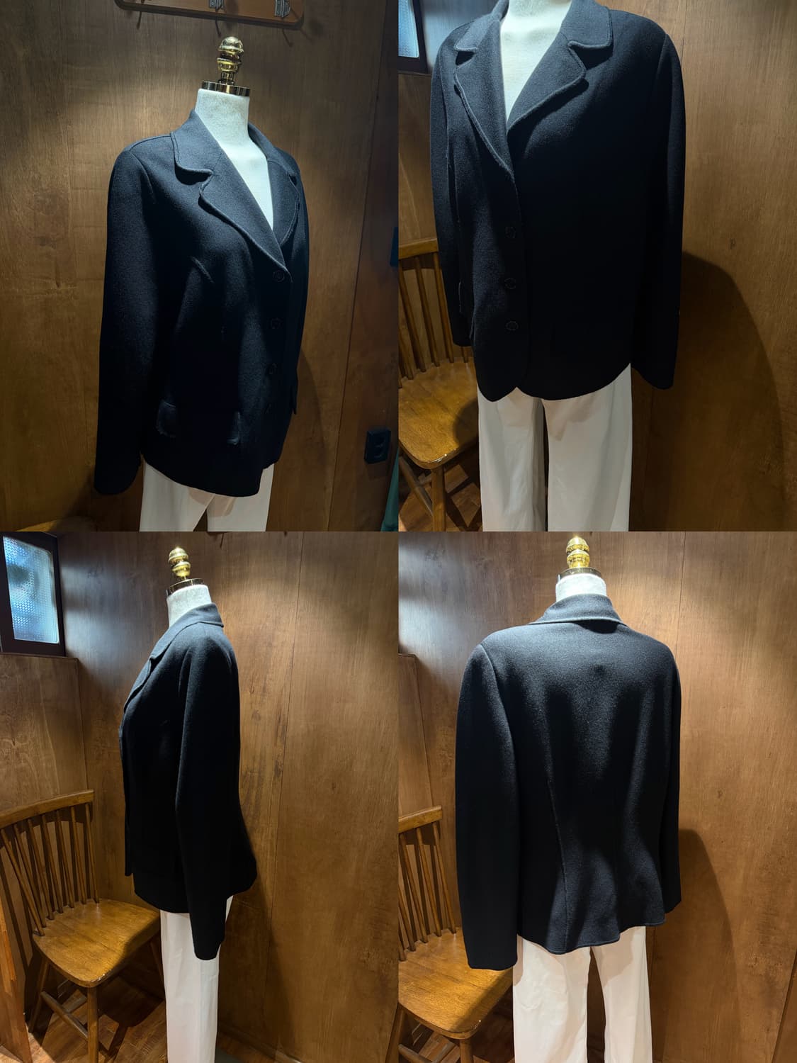 (새상품) STIZZOLI Wool 100% Knit Jacket 상품이미지2