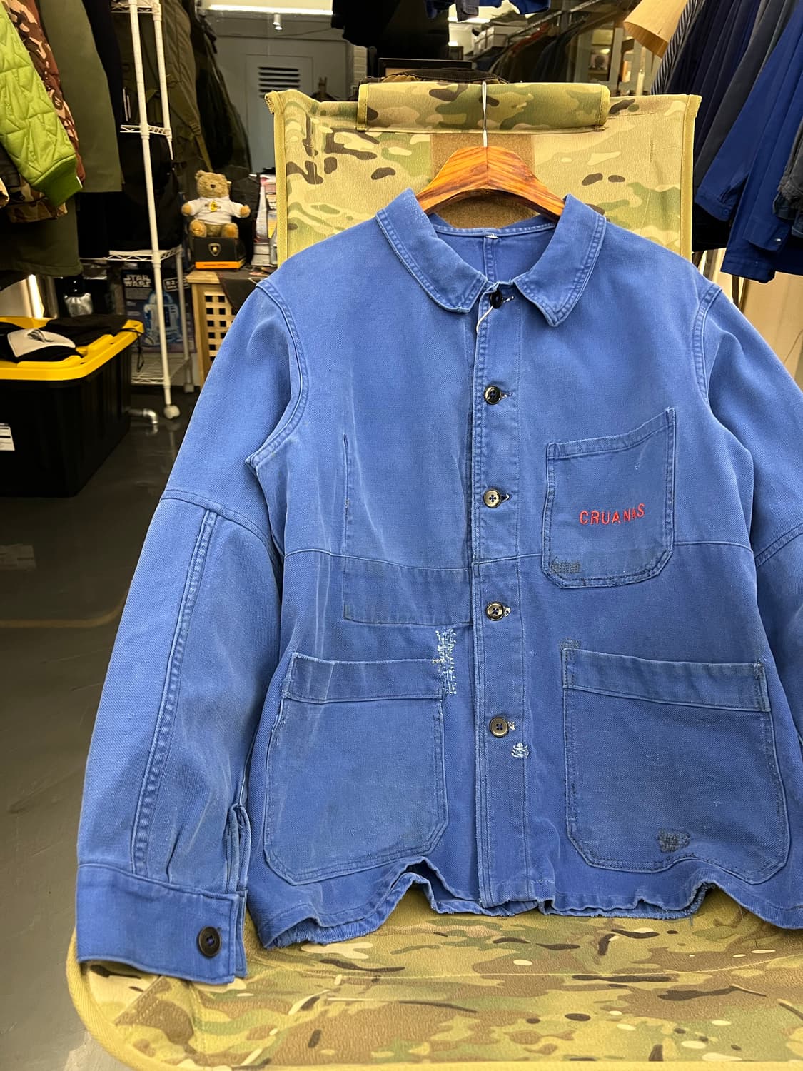 1950/60s OLD MODEL REPAIR 빈티지 프렌치워크자켓 상품이미지6