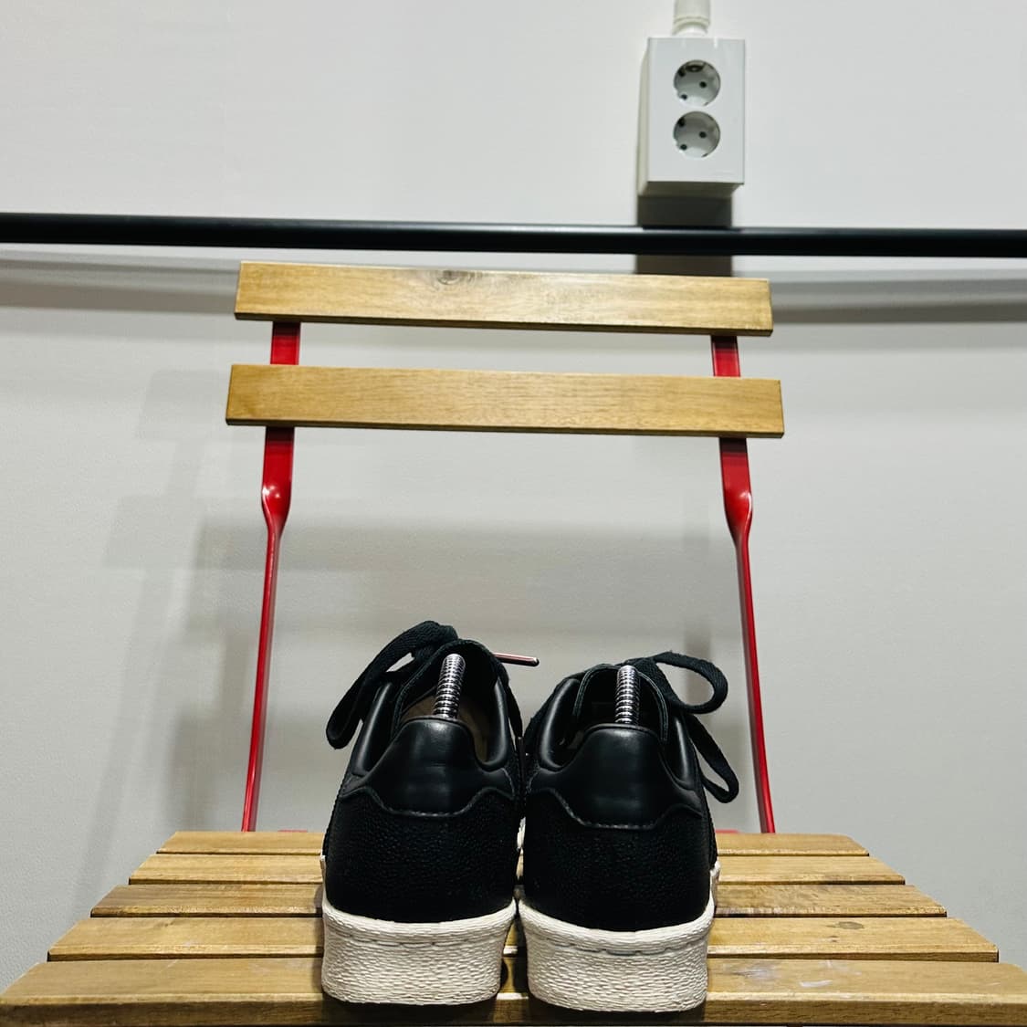 235) 아디다스 운동화 여성 여자 신발 슈퍼스타 블랙 상품이미지4