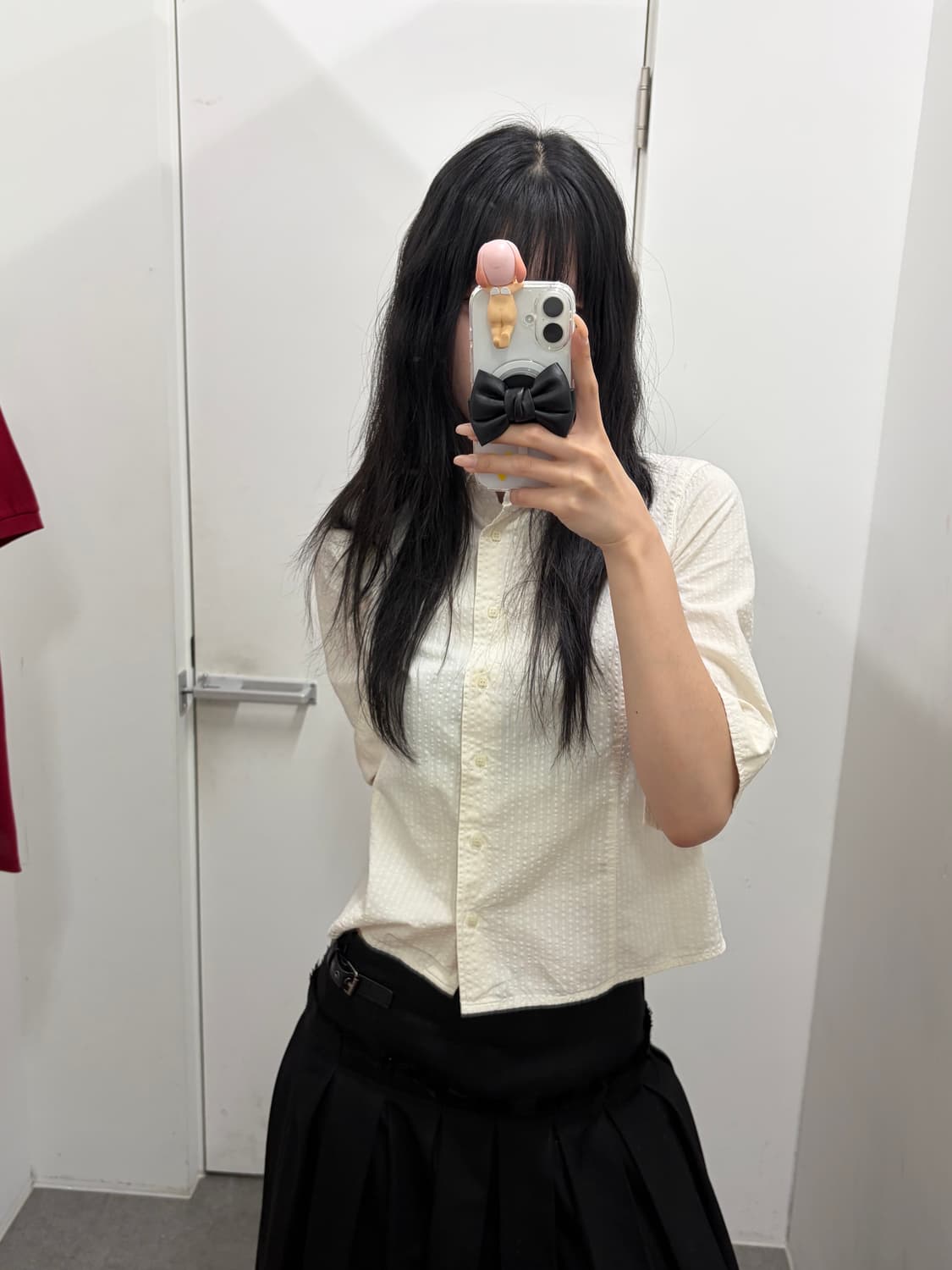 아르마니 진스 엠보 7부 셔츠 상품이미지6