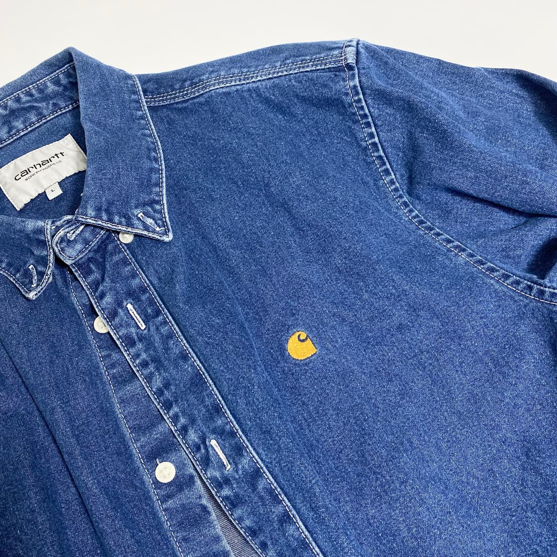칼하트 WIP 웰든 셔츠 L 상품이미지4