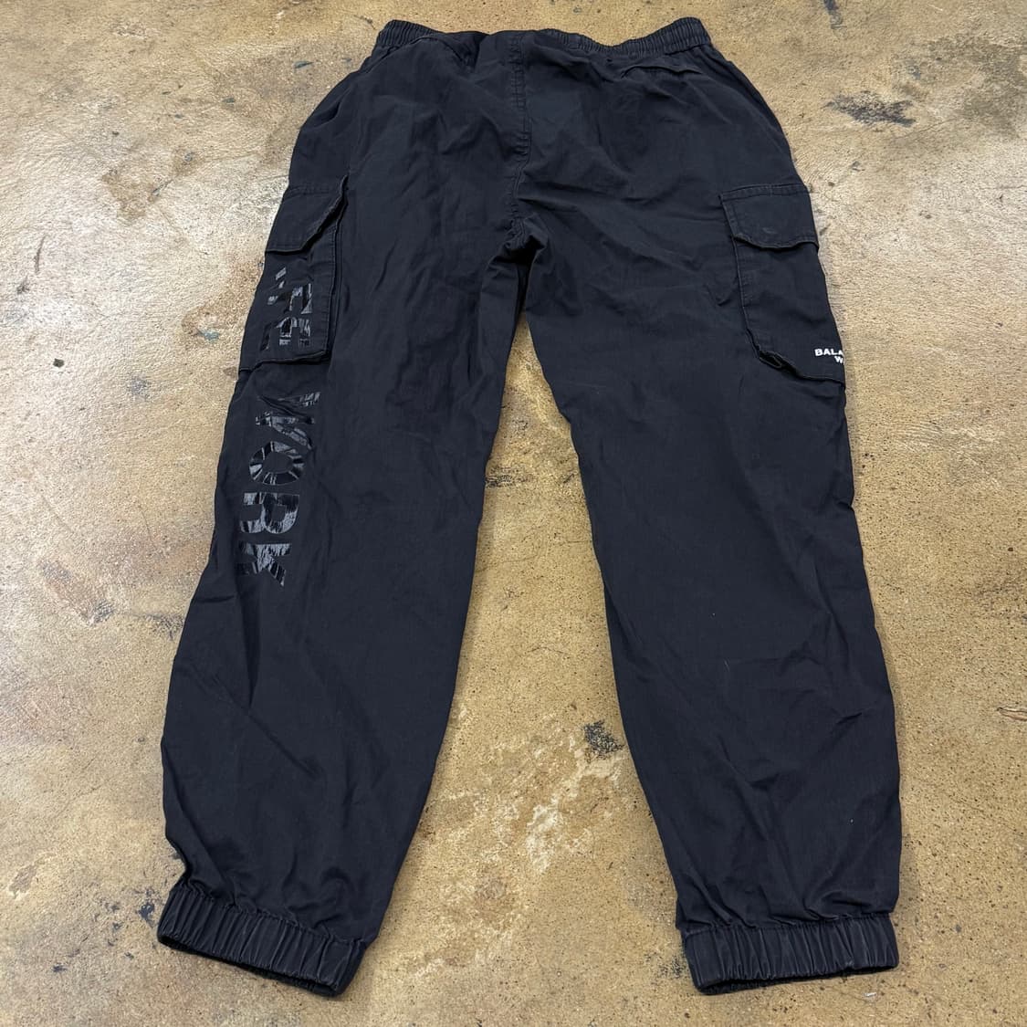 [정품/M] 라이프워크 블랙 카고 조거팬츠 b10 상품이미지3